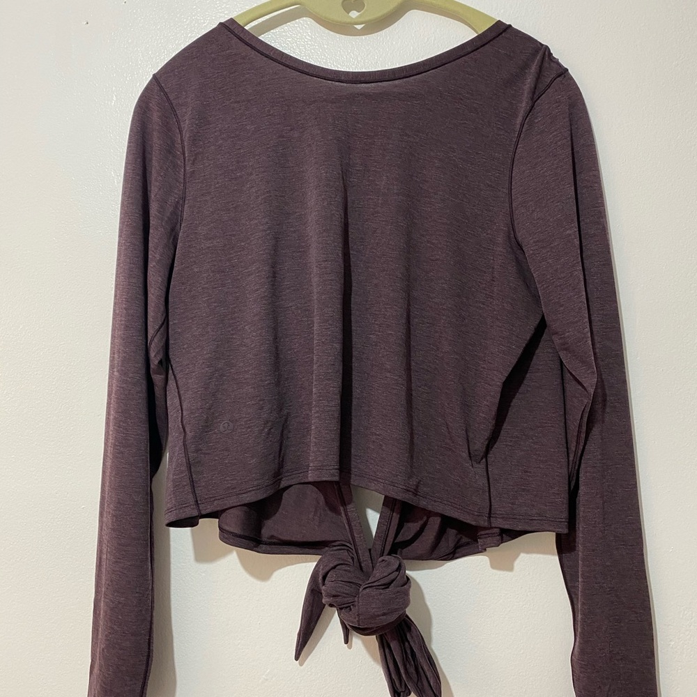 Lululemon wrap top